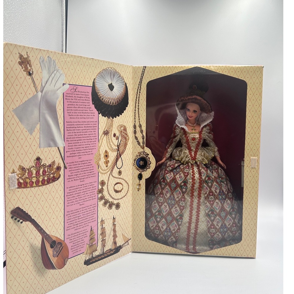 Barbie Elizabethan Queen The Great Eras Collection Volume Six 1994 Mattel 12792 - Picture 2 of 4